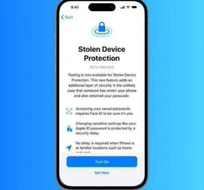 广河苹果授权维修店分享被盗设备保护功能开启方法