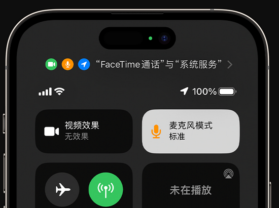 广河苹果授权维修网点分享iPhone在通话时让你的声音更清晰 