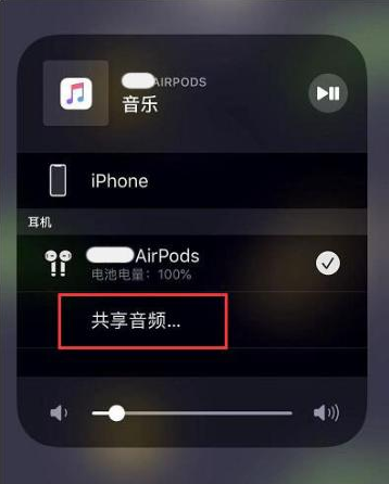 广河苹果14音频维修点分享iPhone14音频共享设置方法 