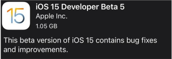 广河苹果手机维修分享如何升级到iOS15.0 beta5 