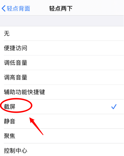 广河苹果手机维修分享iPhone12如何启用双击截屏 